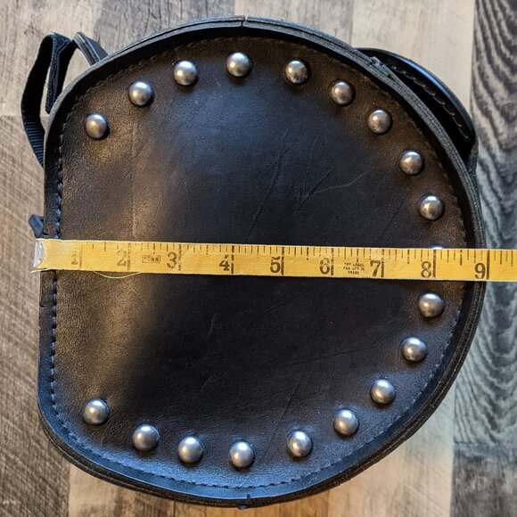 Harley Davidson Heritage Softail Leather Touring Bag Black Saddlebag - Picture 14 of 14